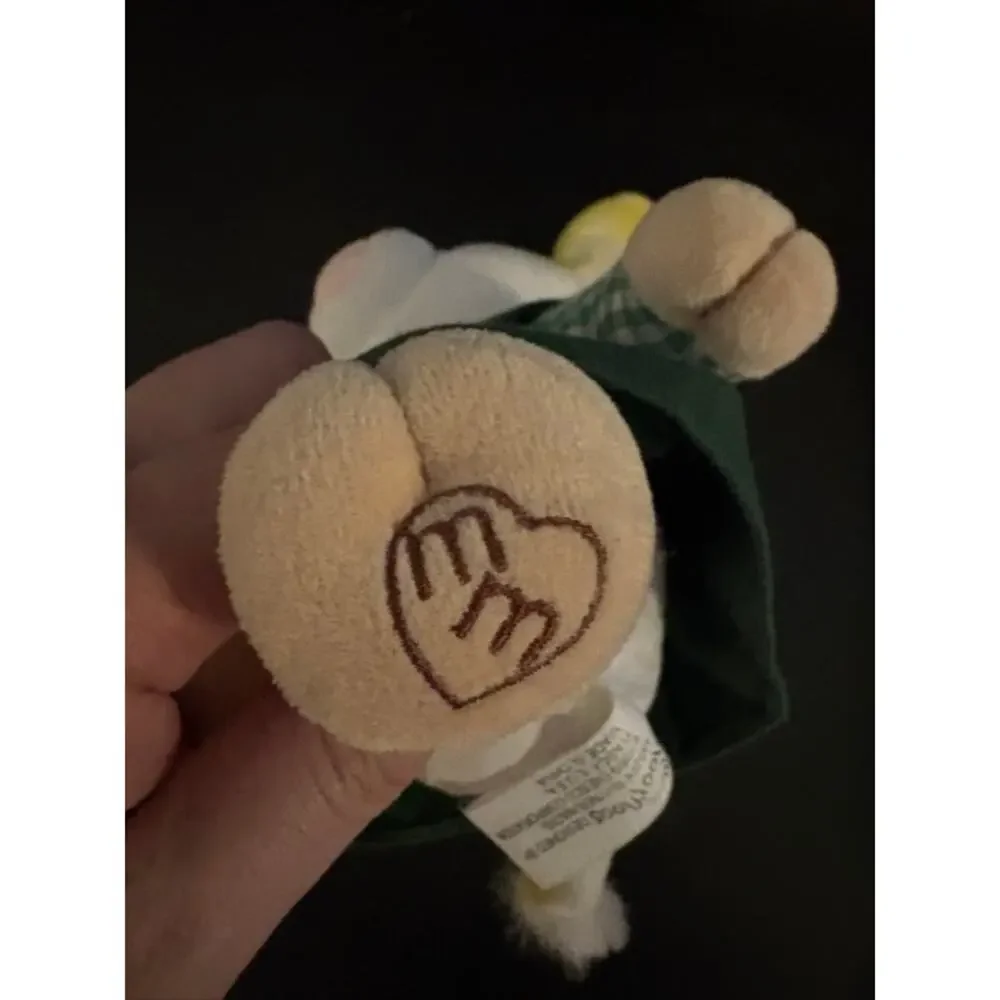John Deere Plush Toy Cow Mary Moo Moos Farmer Stuffed 1999 Farmhouse Decor